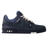 Louis Vuitton Trainer Sneaker Denim Navy / Dark Blue